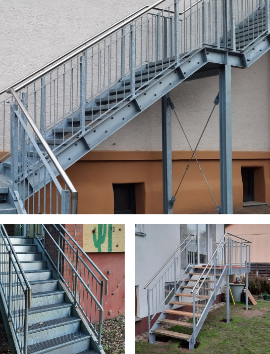 Metalltreppen für jeden Anspruch